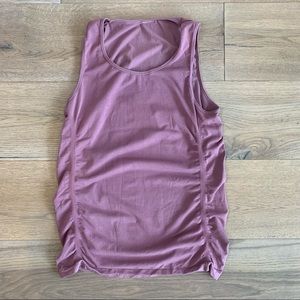 LULULEMON Ruched Tank - Mauve 8
